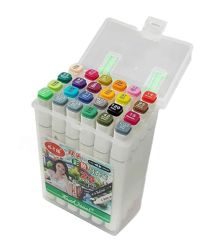 TOUCH COOL MARKER 24 SHADE SET