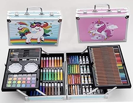 ARTIST DRAWING KIT  -148 PIECE,AVAILABLE IN 3 VARIANTS -SPACE ,UNICORN AND AVENGERS