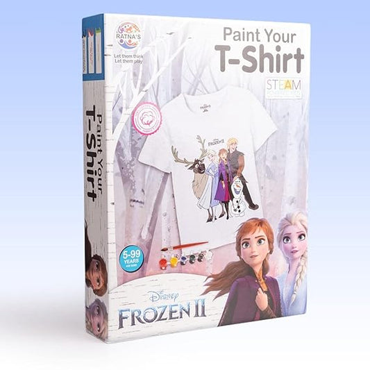 FROZEN PAINT YOUR T- SHIRT