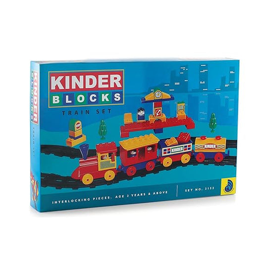 KINDER BLOCKS TRAIN SET