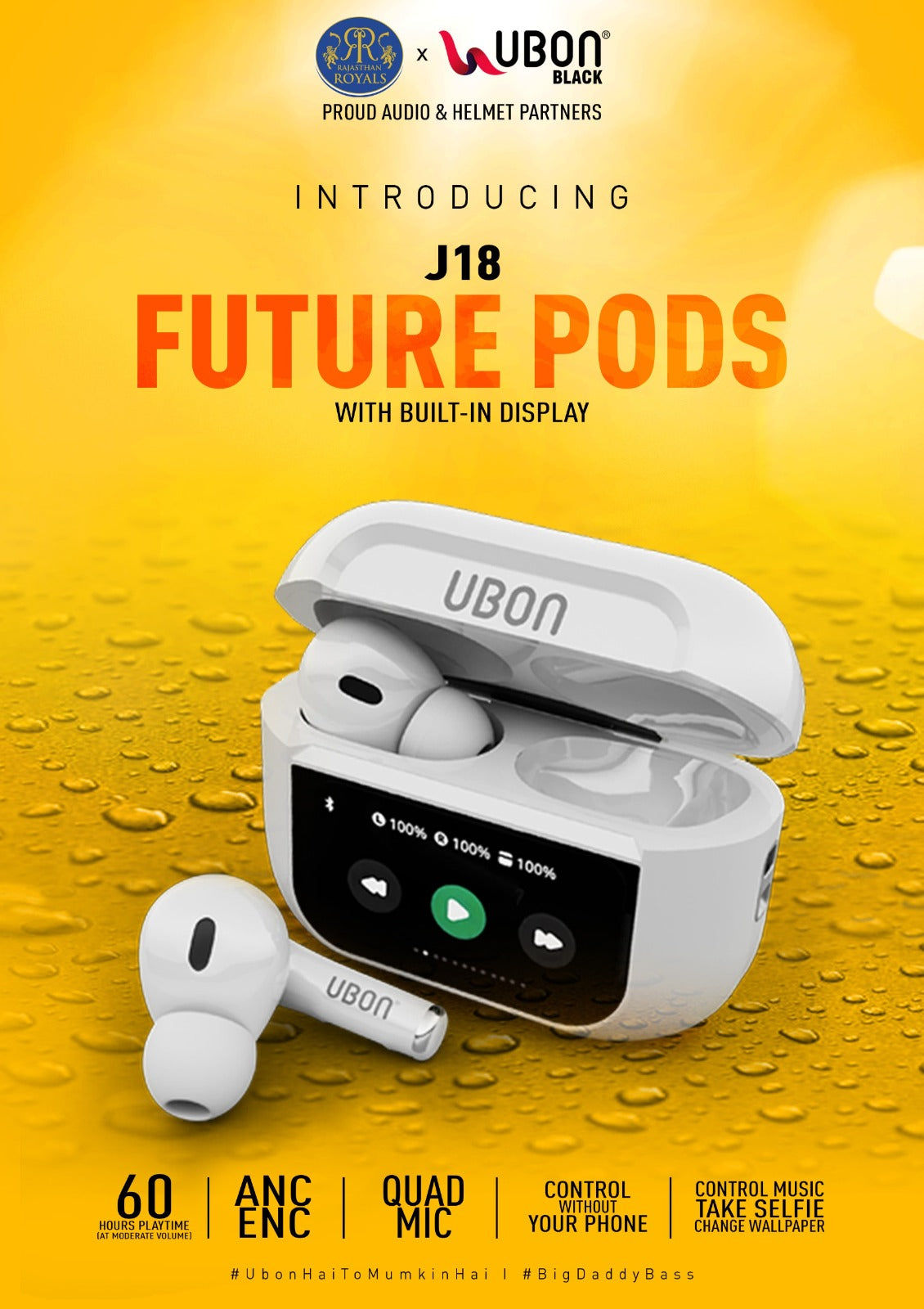 UBON FUTURE PODS INTRODUCING J18